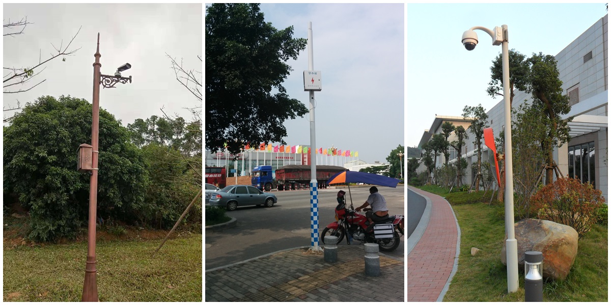 監(jiān)控立桿應(yīng)用